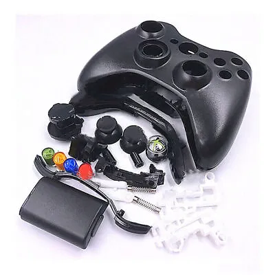$10.45 • Buy For Xbox 360 Wired/Wireless Controller Full Shell Cover Buttons Mod Replacement