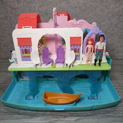 Disney Under The Sea Palace Fold-Out Ariel Castle Playset Little Mermaid Vintage • $38.95