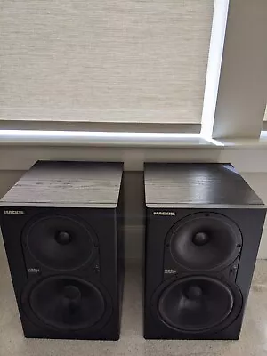 Mackie HR824 Pair Powered FR Series Speakers 2-Way 8  Woofer Black HR-824 • $475