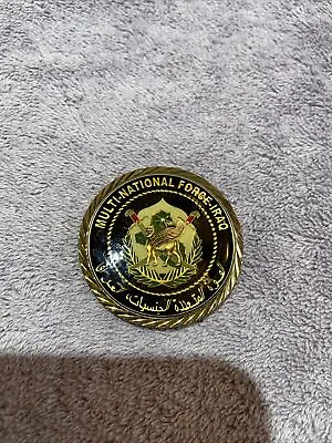 Multi-National Force Iraq US Army Navy Air Force Marines Challenge Coin No Date • $39.99