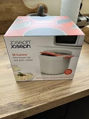 Joseph Joseph M-Cuisine Microwave Rice & Grain Cooker -Rice Porridge & Couscous • £10.99