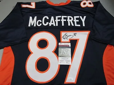 Ed McCaffrey Denver Broncos Pro Style Custom Jersey Signed Autographed JSA • $139.99