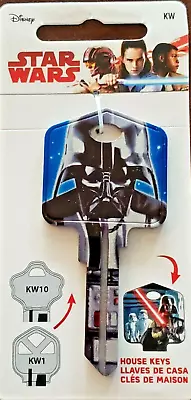$7.99 • Buy Star Wars Darth Vader Blank House Key Disney For KW SW1 Kwikset Locks Uncut