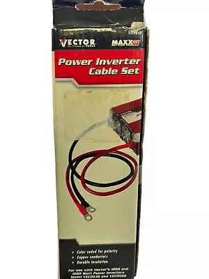 NOS Vector MAXX Power Inverter Heavy Duty Cable Set VEC082 • $39.95
