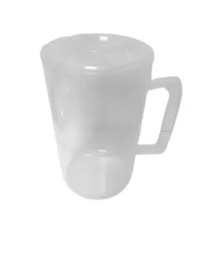 2 X Plastic Water Jug Small 2 Litre With Lid Water Milk Juices Kitchen Home • £10.99