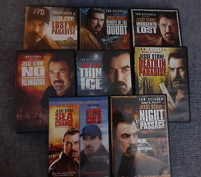 $20 • Buy The Jesse Stone 9-Movie Collection (DVD, 8-Disc Set) Tom Selleck