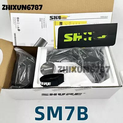 SM7B New Shure Vocal / Broadcast Microphone Cardioid Dynamic US Free Shipping • $172