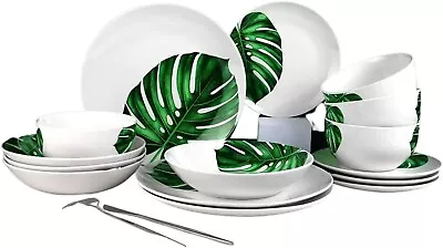 16 Piece Dinnerware Set Plates & Bowls • $109.97