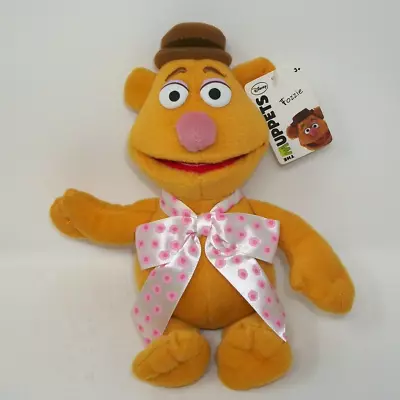 Disney Just Play Fozzie Bear 9” Plush The Muppets Stuffed Toy Animal NWT FLAW • $15.99