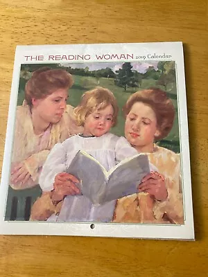2019 Calendar With Artwork Featuring Reading Women • $2.99