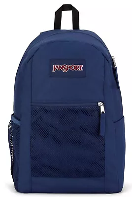 JanSport Backpack Bag Zone Pack Navy Blue 24L 100% Genuine Brand New • £20.99