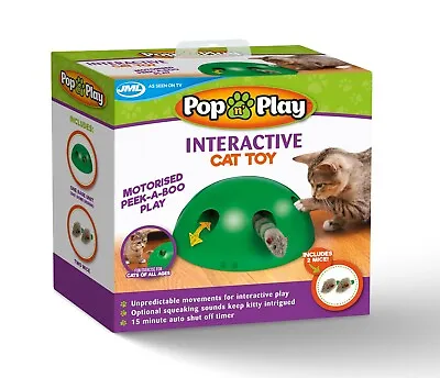 JML Pop 'n' Interactive Play Cat Toy • £17.94