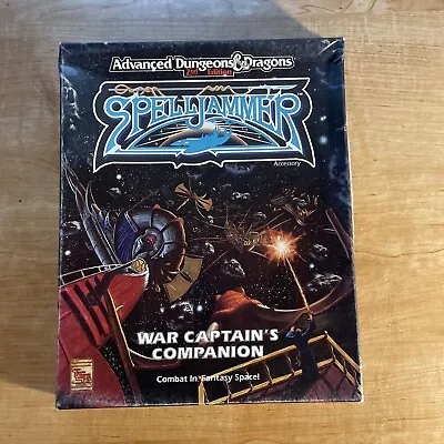 Spelljammer War Captain's Companion TSR AD&D D&D Box Set 1072 • $49.99