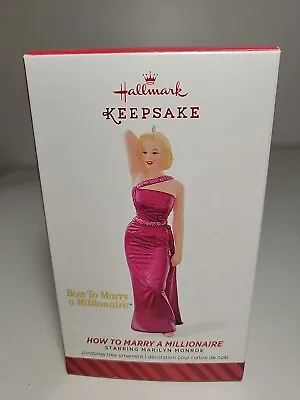Hallmark Keepsake Ornament 2014 How To Marry A Millionaire Marilyn Monroe • $14.95