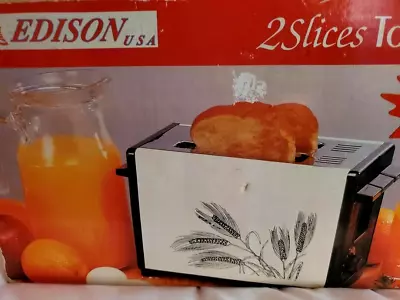 Edison 2 Slices Toaster Brand New • $22.95