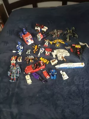 Huge 80s 90s 2000s Transformers Lot Bandai Gundam Optimus Ect. *SEE • $46