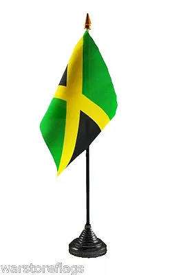 JAMAICAN TABLE FLAG Desktop JAMAICA KINGSTON CARIBBEAN • £6.49