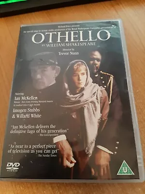 OTHELLO DVD  TREVOR NUNN  IAN McKELLEN IMOGEN STUBBS UK Release R2 • £14.54