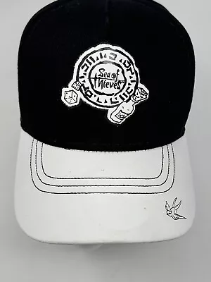 Sea Of Thieves By Microsoft Tattoo Logo Baseball SnapBack Adult Hat Cap Blk/Wht • $19.99