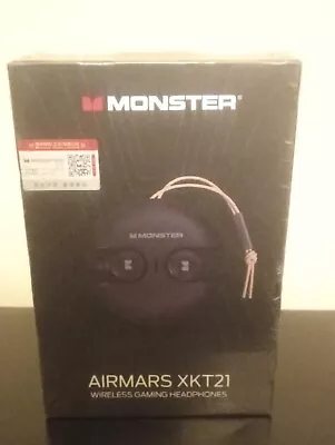 Monster XKT21 Wireless Bluetooth Earphones Ear Clip Earbuds Gaming  • $22.50