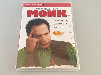 Monk - TV Series Complete Season Seven Set - DVD - New / Sealed - Free  Shipping • $11.50