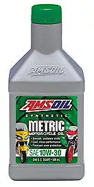 AMSOIL MCT Synthetic 10W30 Motorcycle Oil (1 Quart/946ml) • $31