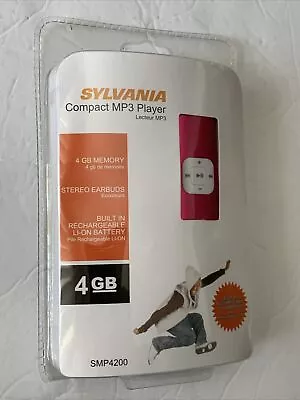 Sylvania 4GB MP3 Player Model SMP4200 New Sealed!!! • $12