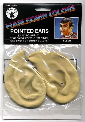 £9.82 • Buy Classic Star Trek Spock Ears- Costume/Make-Up/Uniform