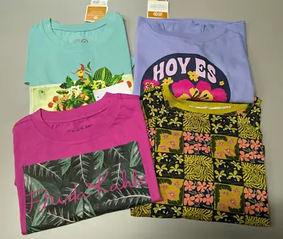 Latino Heritage Month Frida Women's T-Shirt & Sweatshirt Lot Of 4 Size Large • $9.98