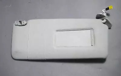 BMW E39 5-Series E38 Sedan Right Passen Sun Visor Grey Vinyl 1997-2003 USED OEM • $48