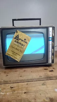 Vintage Arvin 9 In. Television Used W/Tag • $89