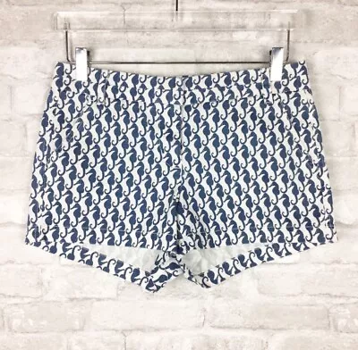 J Crew Stretch Womens Seahorse Cotton Shorts Size Size 2 • $12