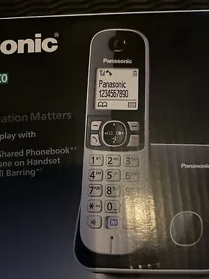 Panasonic KX-TG6811 Digital Cordless Phone  • £10