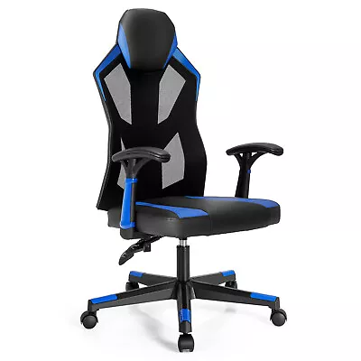 Racing Style Gaming Chair Mesh Swivel Executive Task Chair Home Office Recliner • £79.95