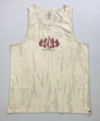 Men's Volcom Modern Fit Special & Unique Stone Army Cotton Tank Top • $19.99