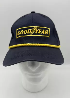 Vintage Goodyear Trucker Snapback Hat 1 In Racing K-Product Gold Rope Bangladesh • $19.99