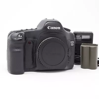 Canon EOS 5D 12.8MP DSLR Camera Body (5d Mk1 Mark 1 Classic) - Great Condition • £149