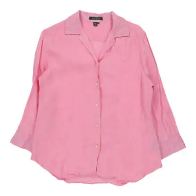 Ralph Lauren Shirt - Medium Pink Linen • £18.70