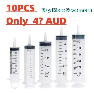 100ml-500ml Large Capacity Syringe Syringes Reusable Pump Measuring • $14.48