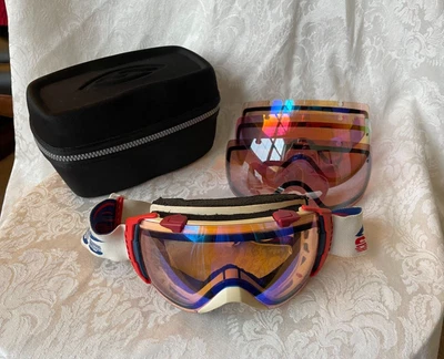 $119.99 • Buy Smith I/O White Retro 1965 Frame Adult Snow Ski Goggles W/ 4 Lens & Carry Case