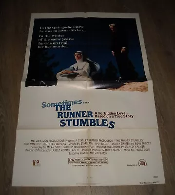 1979 The RUNNER STUMBLES 1 SHEET MOVIE POSTER DICK VAN DYKE KATHLEEN QUINLAN • $9.99