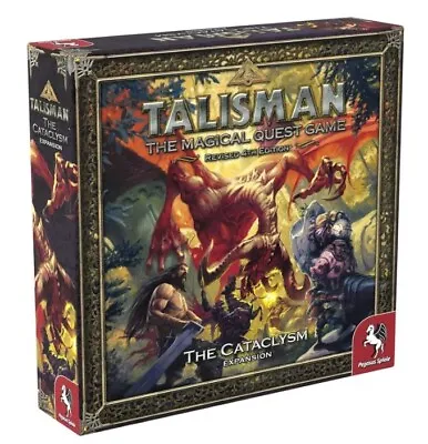 Talisman The Magical Quest Game The Cataclysm Expansion 4th Edition - New • £35