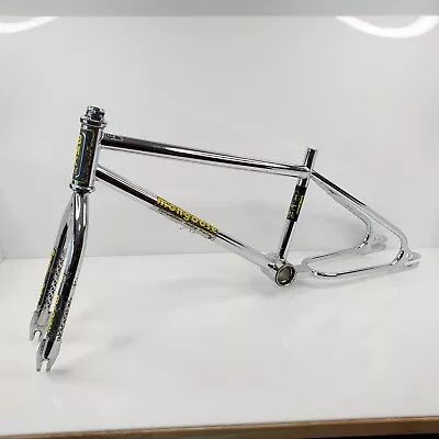 Vintage 1984 Mongoose Expert 20  BMX Frame & Fork Set Chrome • $549.99