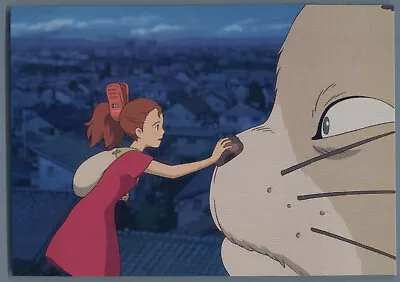Studio Ghibli Postcard The Secret World Of Arreitty Petting Niya's Nose Anime • $3.25