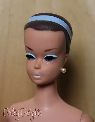 Reproduction Fashion Queen Blue Vinyl Headband Made For Vintage Barbie • $10.99