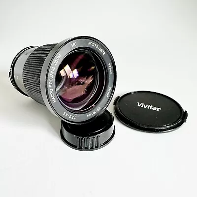 Vivitar Zoom Lens 28-105mm F/3.5-4.5 Nikon N/AI-S Mount • $1.99