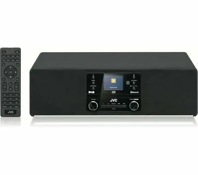 £99.95 • Buy JVC RD-D100 Bluetooth All-in-One CD MP3 Hi-Fi System + USB Aux & Headphone 3.5mm