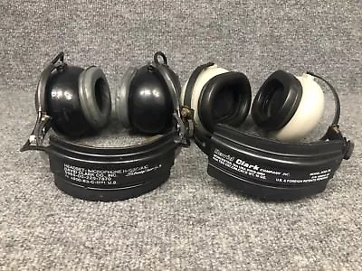 2 David Clark Headsets H133C/A1C And H10-76 For Parts Or Repair • $59.99