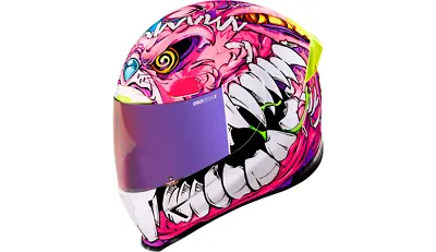 NEW ICON  Airframe Pro Helmet - Beastie Bunny - Pink- ALL SIZES - MOTORCYCLE/ATV • $390