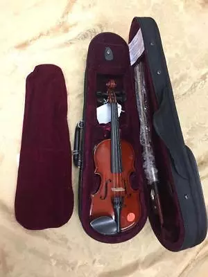 Celestini 1/16 Size (9 ) Student Violin Gloss Finish-Solid Wood/Ebony-Shop Setup • $298